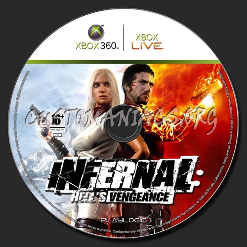 Infernal Hells Vengeance dvd label