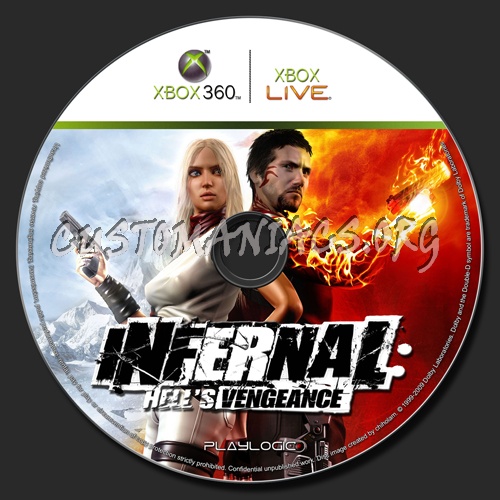 Infernal Hells Vengeance dvd label