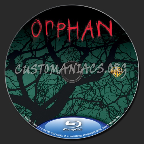 Orphan blu-ray label