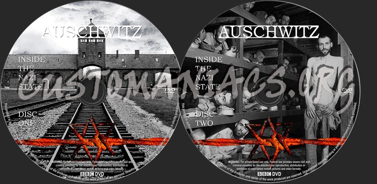 Auschwitz Inside the Nazi State dvd label