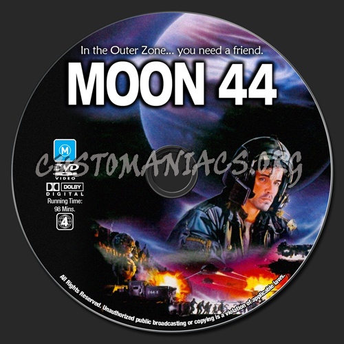 Moon 44 dvd label