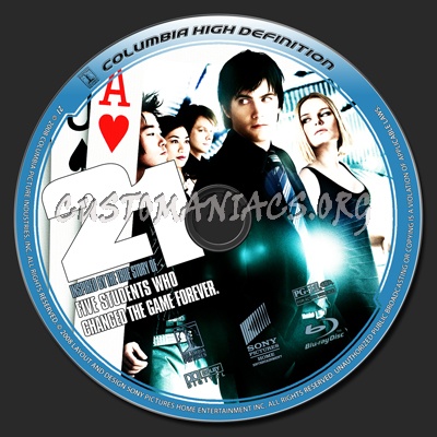 21 blu-ray label