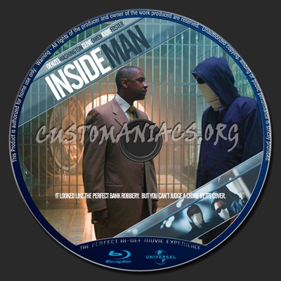 Inside Man blu-ray label