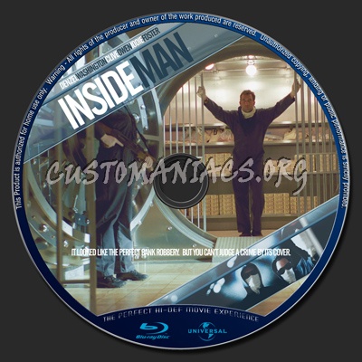 Inside Man blu-ray label