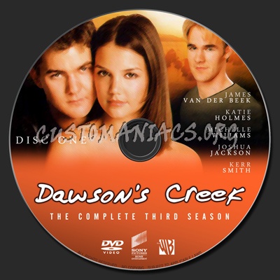 Dawson's Creek Season Three dvd label