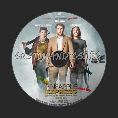 Pineapple Express dvd label