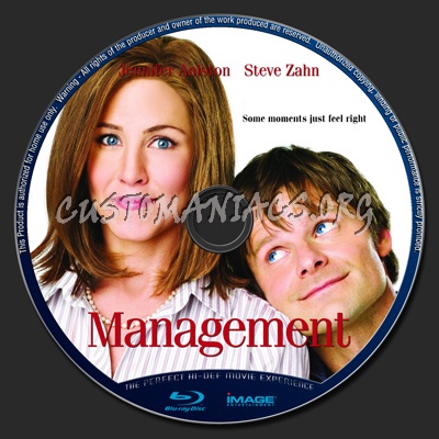 Management blu-ray label