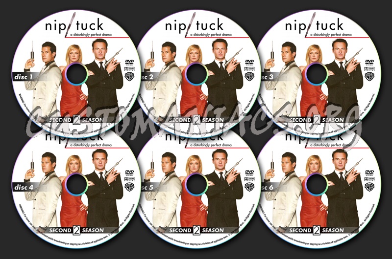 Nip Tuck - Season 2 dvd label