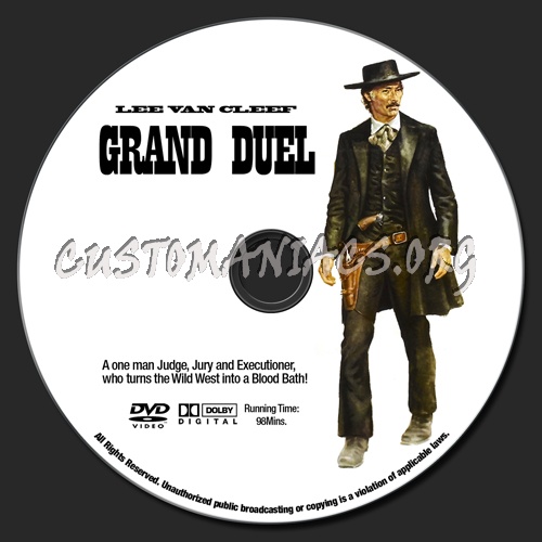 Grand Duel dvd label