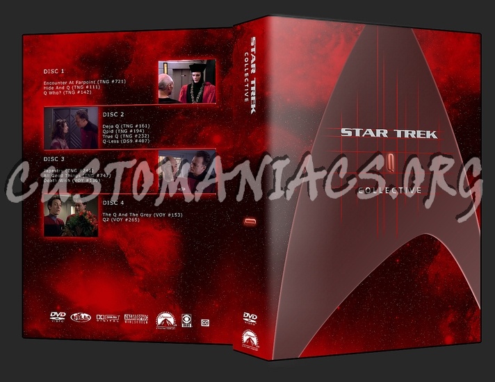 Star Trek Collective - Q dvd cover
