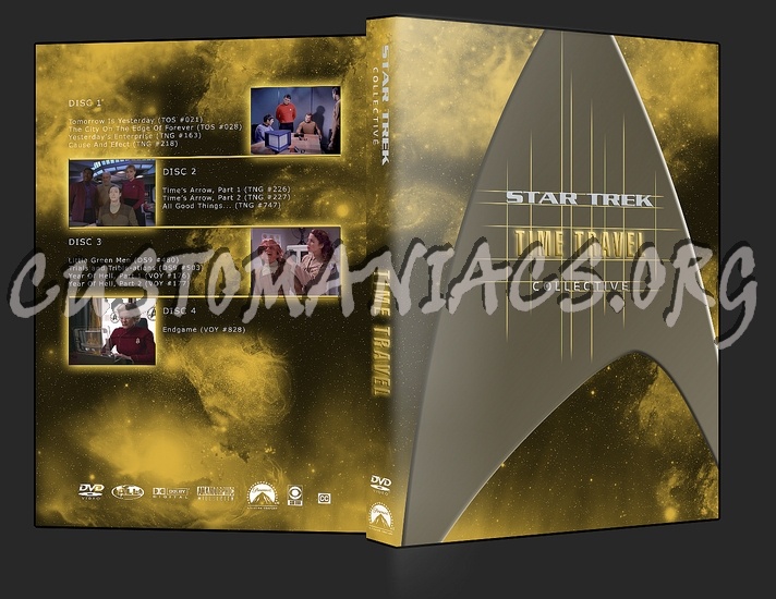 Star Trek Collective - Time Travel dvd cover