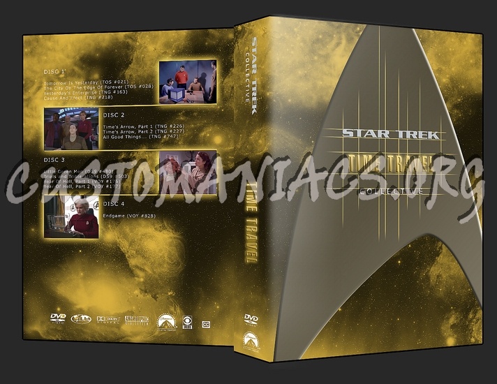 Star Trek Collective - Time Travel dvd cover