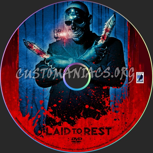 Laid To Rest dvd label