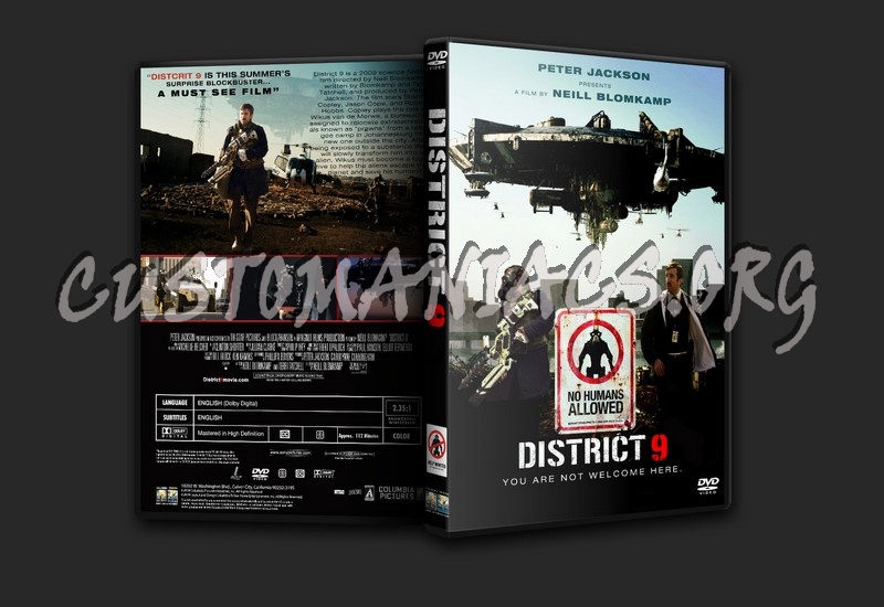 District 9 dvd cover