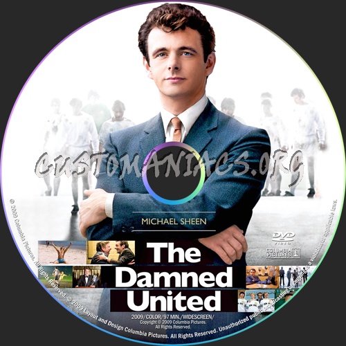 The Damned United dvd label