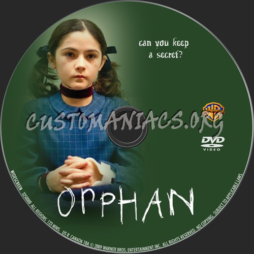 Orphan dvd label