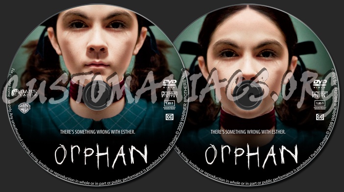 Orphan dvd label