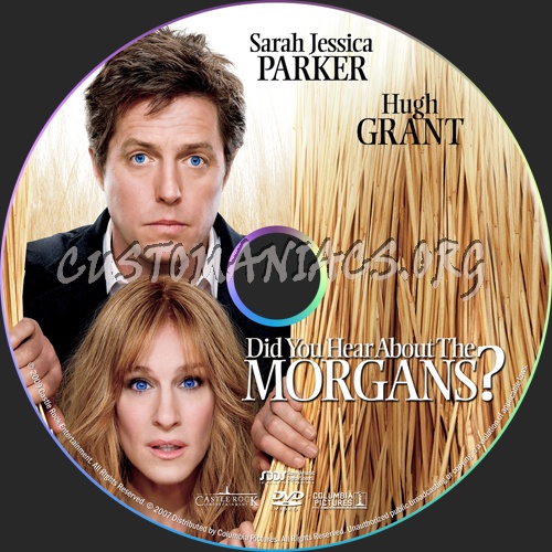 Did You Hear About The Morgans? dvd label