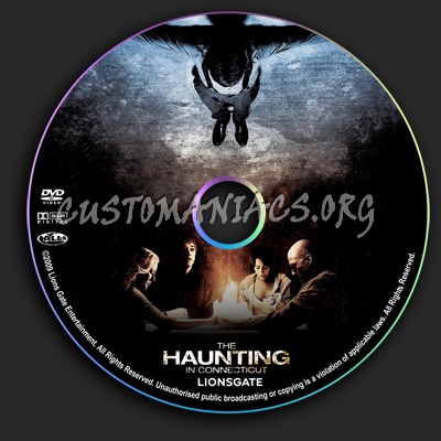 The Haunting In Connecticut dvd label