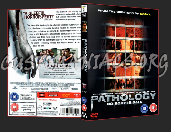 Pathology dvd cover