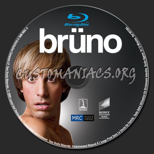 Bruno blu-ray label