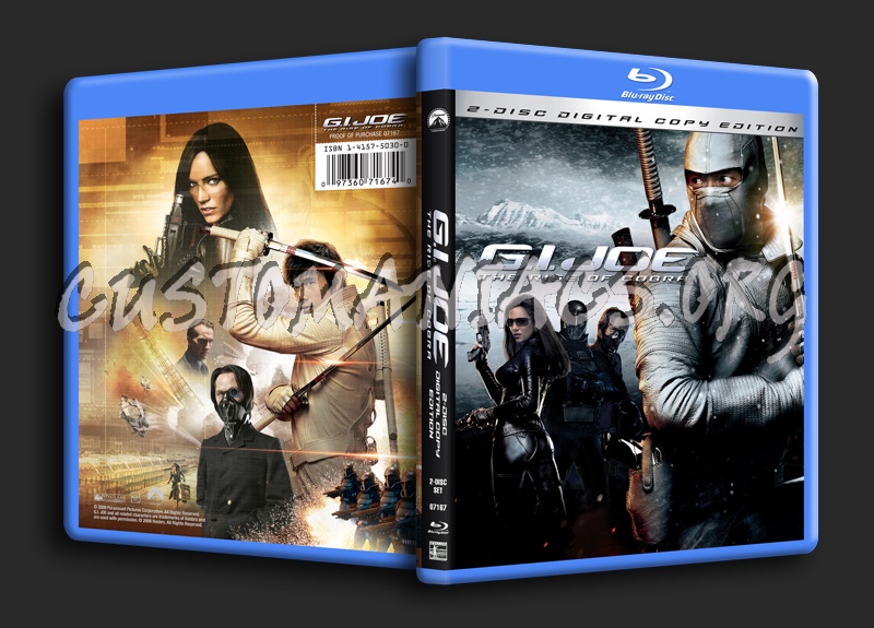 G.I. Joe The Rise of Cobra blu-ray cover