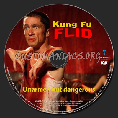 Kung Fu Flid dvd label