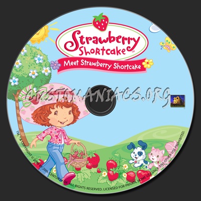 Strawberry Shortcake-Meet Strawberry Shortcake dvd label