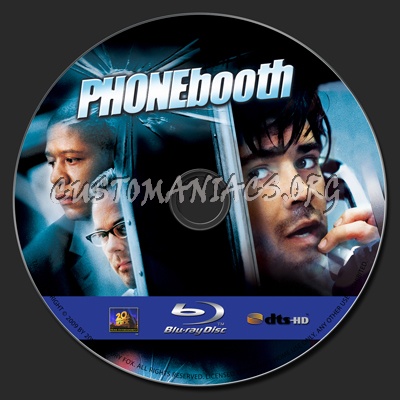 Phone Booth blu-ray label