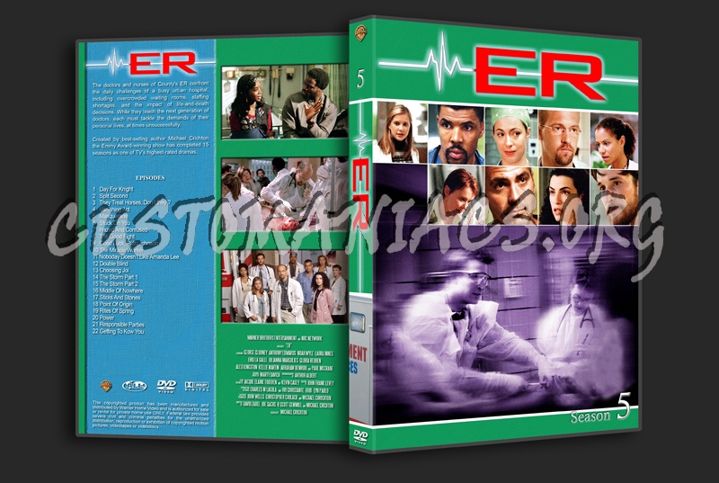 ER Emergency Room dvd cover