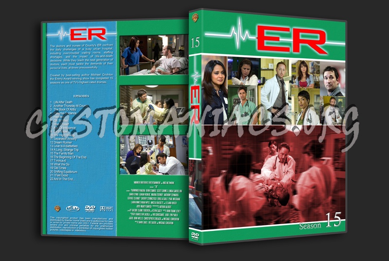 ER Emergency Room dvd cover