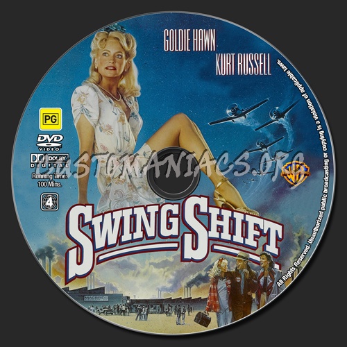 Swing Shift dvd label