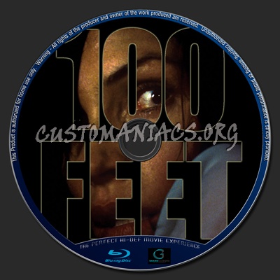 100 Feet blu-ray label