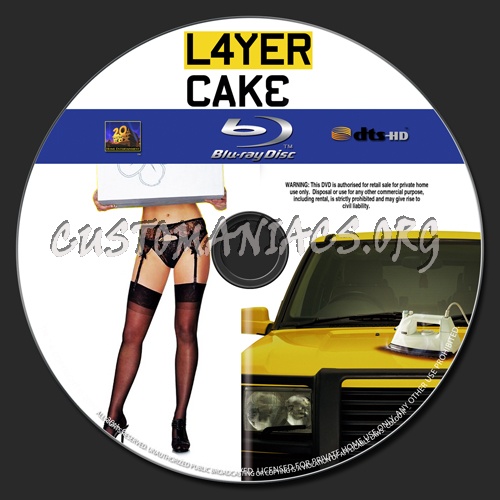 L4yer Cake / Layer Cake blu-ray label