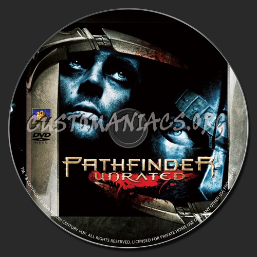 Pathfinder Unrated dvd label