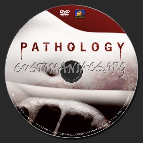 Pathology dvd label