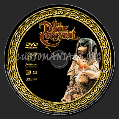 The Dark Crystal dvd label