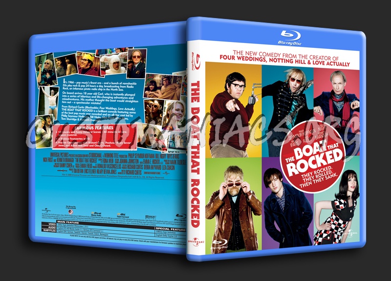 The Boat that Rocked blu-ray cover