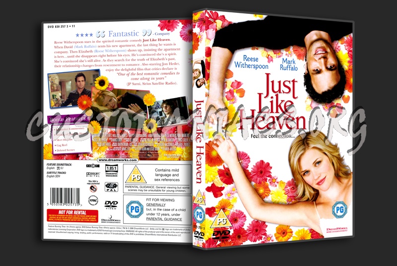 Just Like Heaven dvd cover