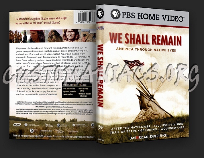 We Shall Remain dvd cover