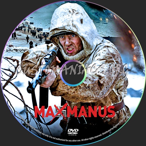 Max Manus dvd label