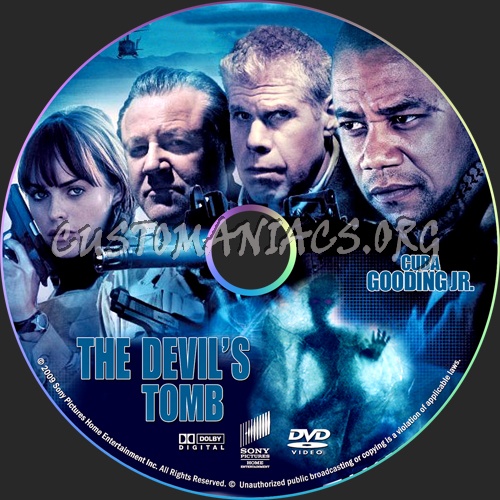 The Devil's Tomb dvd label