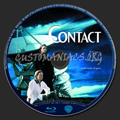 Contact blu-ray label