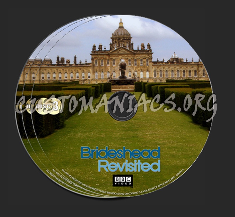 Brideshead Revisited 1981 dvd label