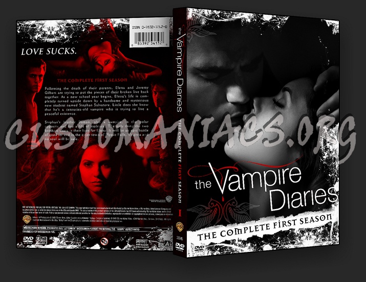 The Vampire Diaries - Season 1 dvd cover