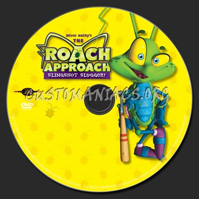 Roach Approach-Slingshot Slugger! dvd label