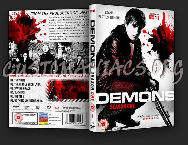 Demons (UK) - Season One dvd cover