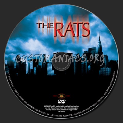 The Rats dvd label