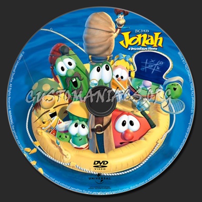 Jonah : A VeggieTales Movie dvd label