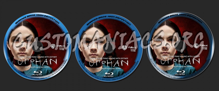 Orphan blu-ray label